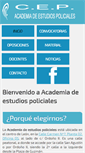 Mobile Screenshot of centrodeestudiospoliciales.com